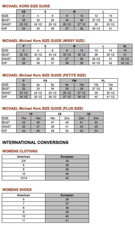 michael kors children's|michael kors kids size chart.